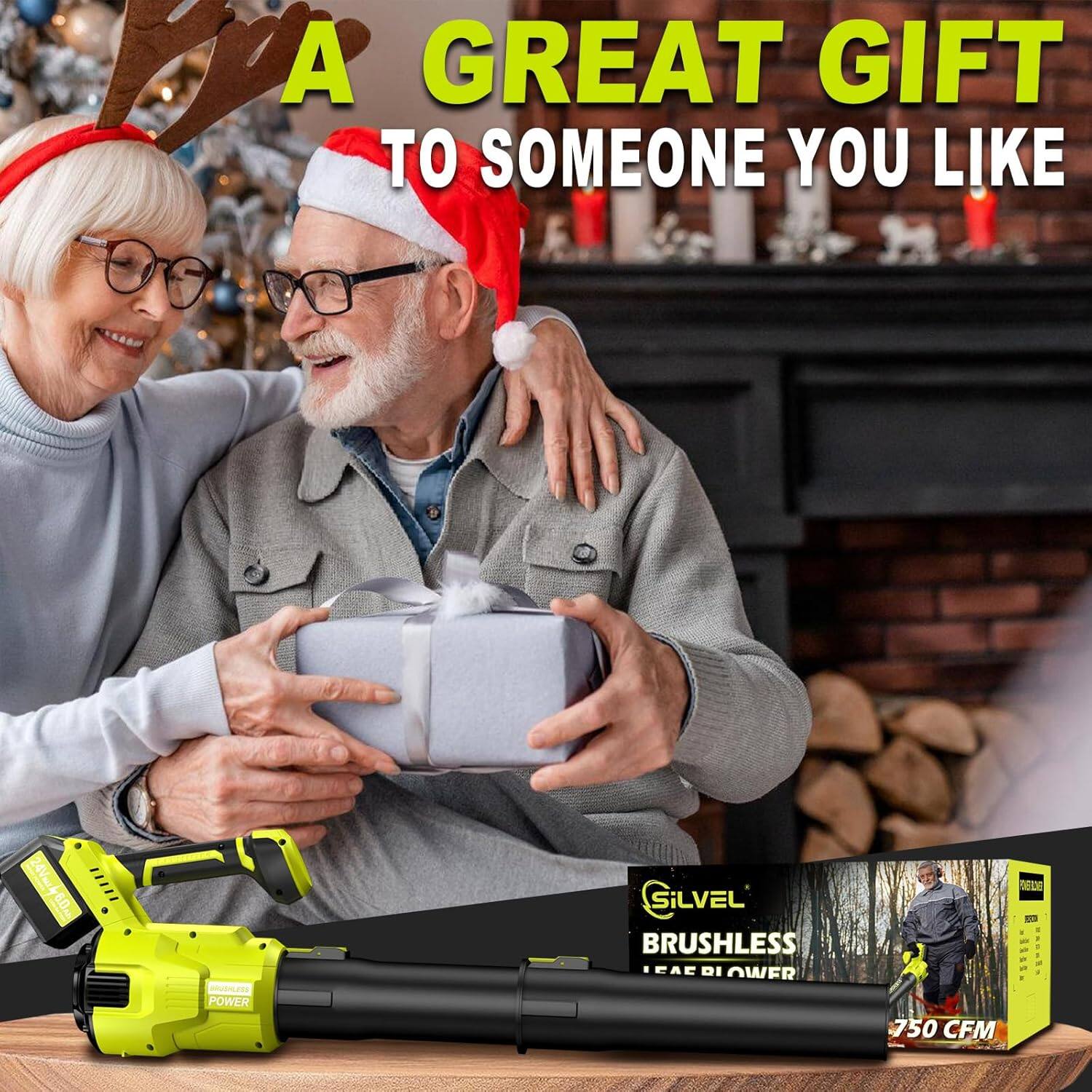 A GREAT GIFT TO SOMEONE YOU LIKE

24V 460W 6.0Ah

SiLVEL BRUSHLESS LEAF BLOWER

750 CFM