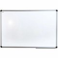 Alt View Zoom 16. Floortex - Viztex Lacquered Steel Magnetic Dry Erase Board with an Aluminium Frame - 36'' x 48'' - White.