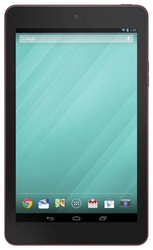 Front. Dell - Venue 8 - 8" - Intel Atom - 16GB - Red.