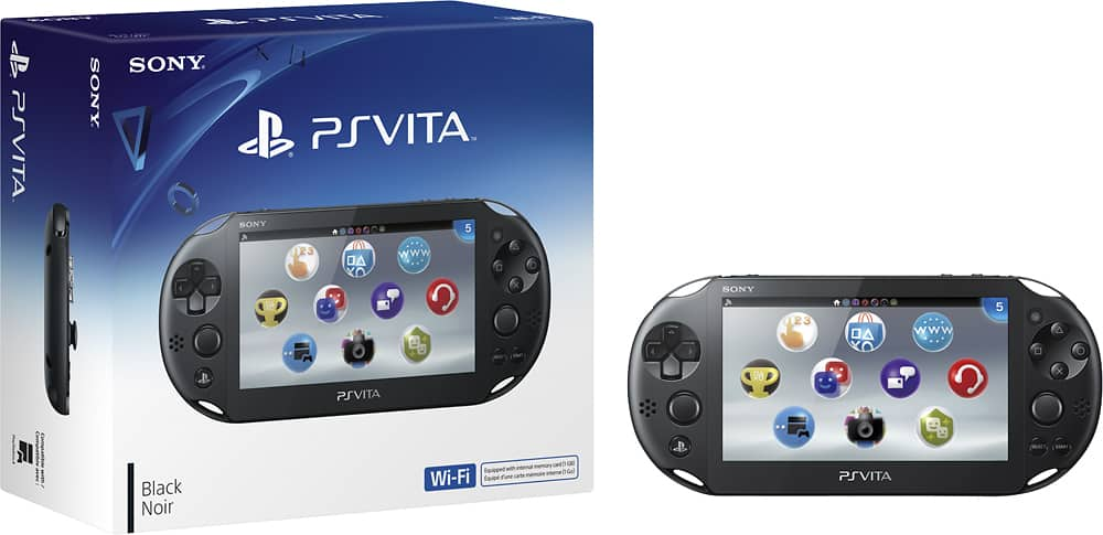 Sony PlayStation Vita (Wi-Fi) Crystal Black 3000726 - Best Buy