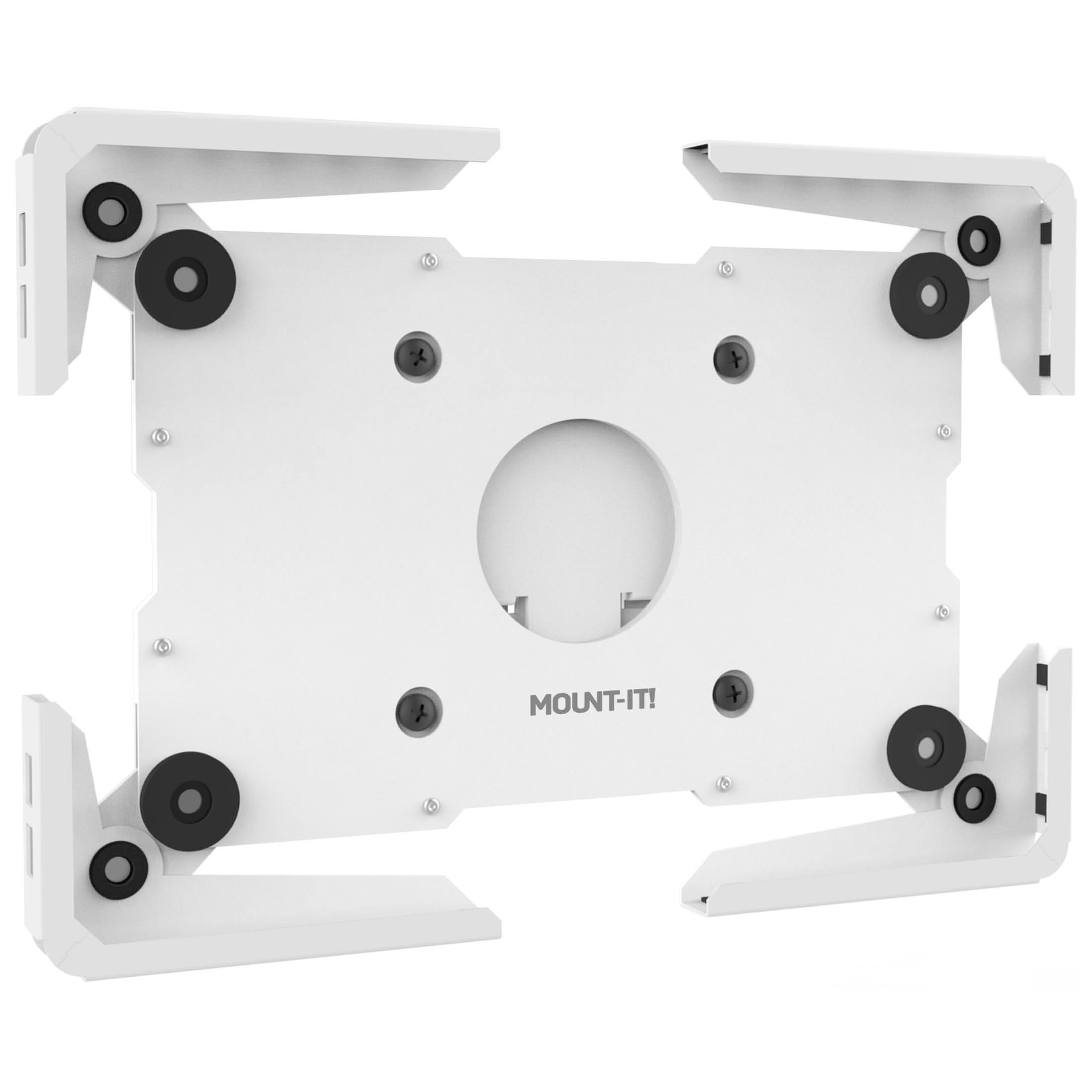 Angle. Mount-It! - Universal Tablet Wall Mount Fits Most 9.7”–13.1” Tablets Secure Tablet Holder, White - White.