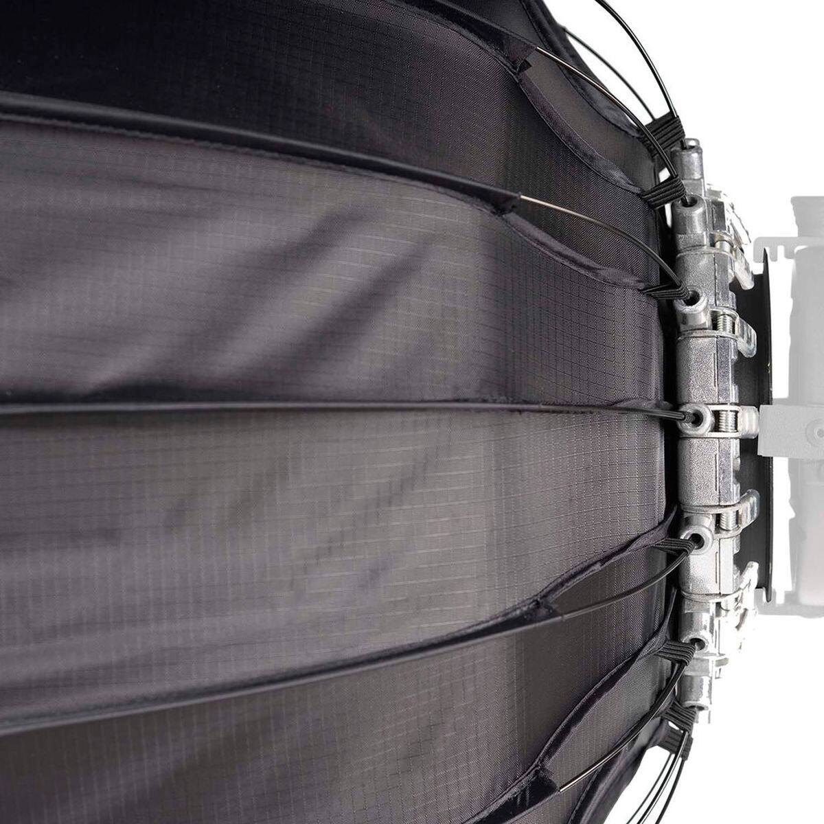 Alt View 7. Ikarao - Ikan SB-24 24" Softbox for HF150 & SFB150 LED Fresnel Lights.