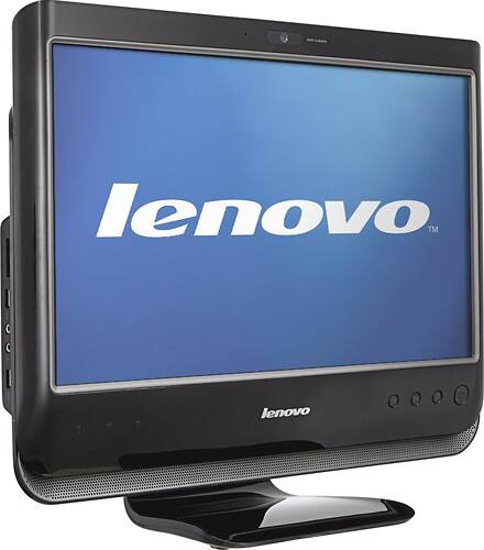 Angle Standard. Lenovo - All-In-One Computer / Intel® Atom™ Processor / 18.5" Display / 1GB Memory / 160GB Hard Drive.