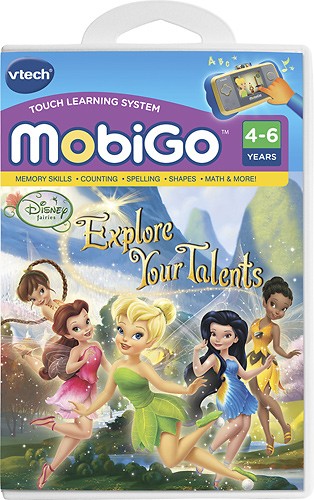 Disney Fairies VTech MobiGo Explore Your Talents Learning Age 4-6 A14 for sale online 