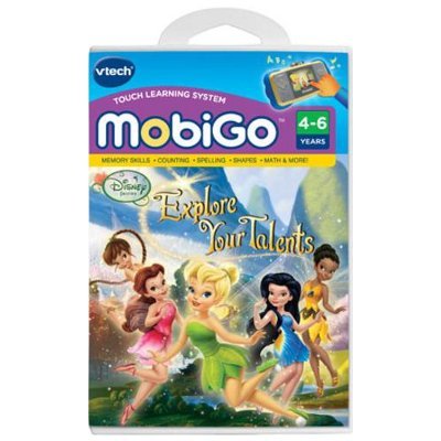 Explore Your Talents Vtech MobiGo 1 2 Game 3-5 years Disney Fairies 
