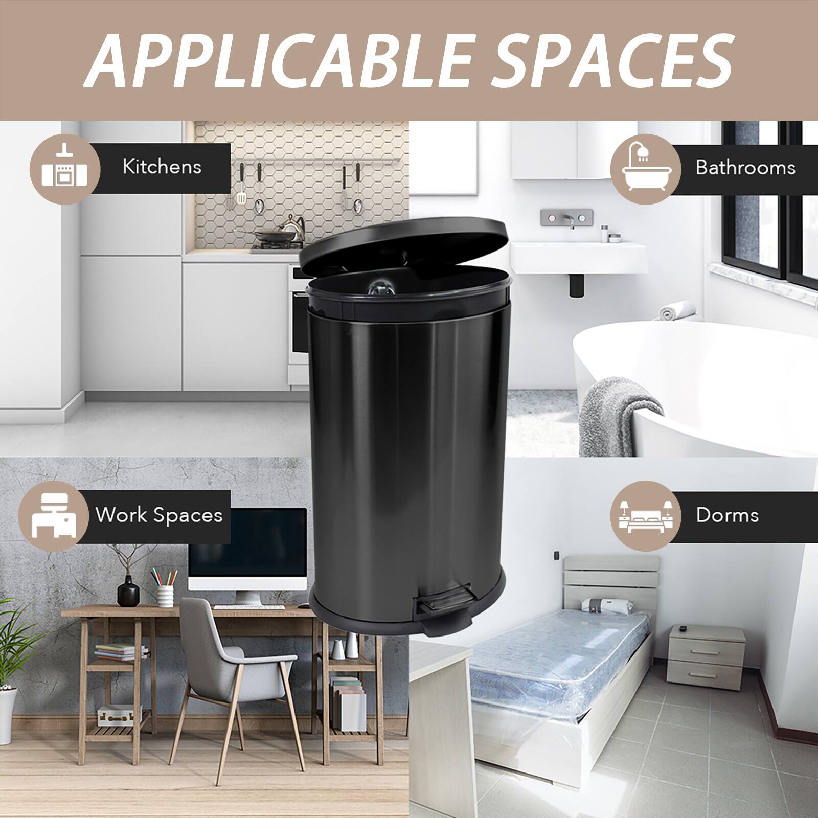 APPLICABLE SPACES

- Kitchens
- Bathrooms
- Work Spaces
- Dorms
