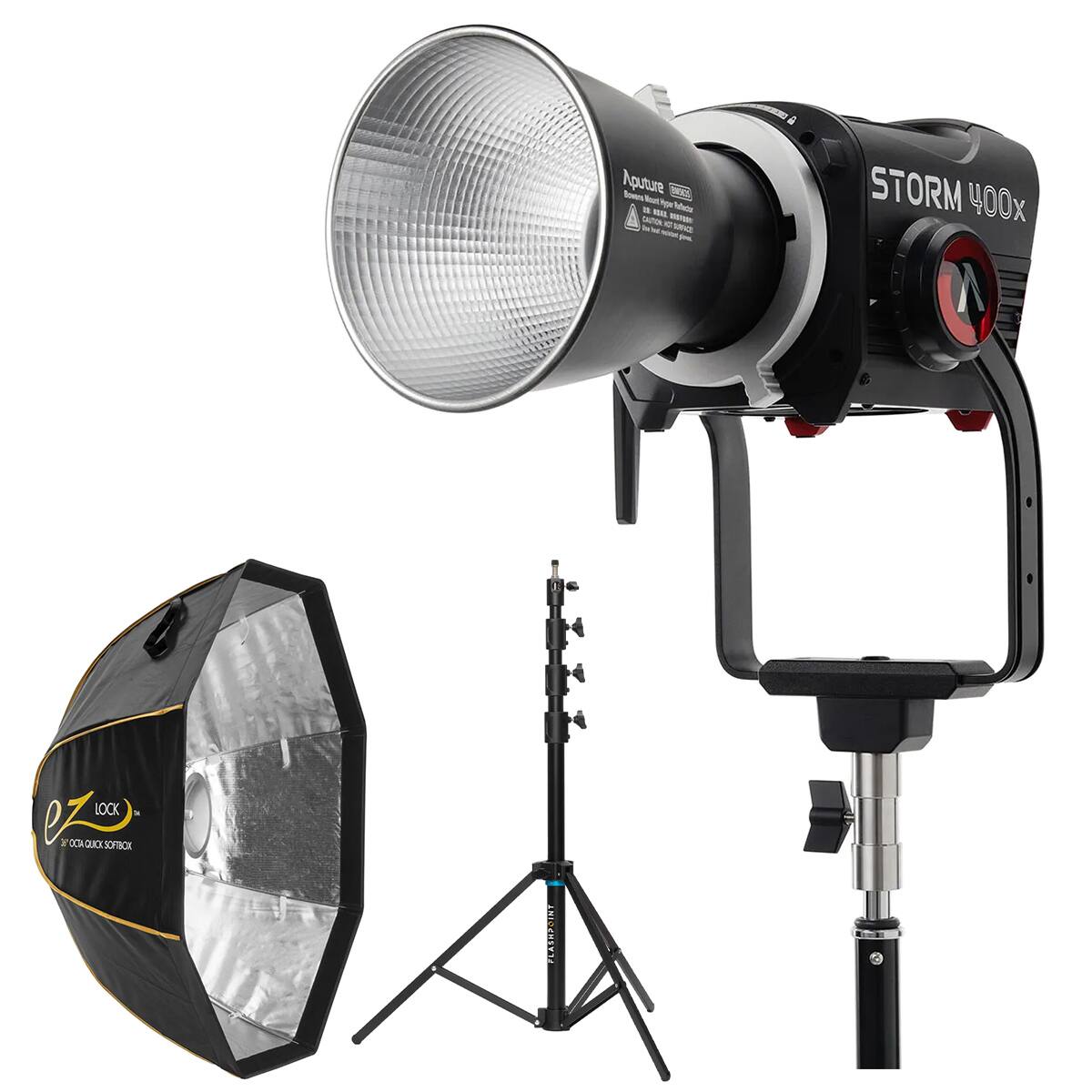 Aputure mo! KOKE Projects
B
STORM 400x
LOOK E 300 OCIA QUICKSOFTBOX
FLASH20INT