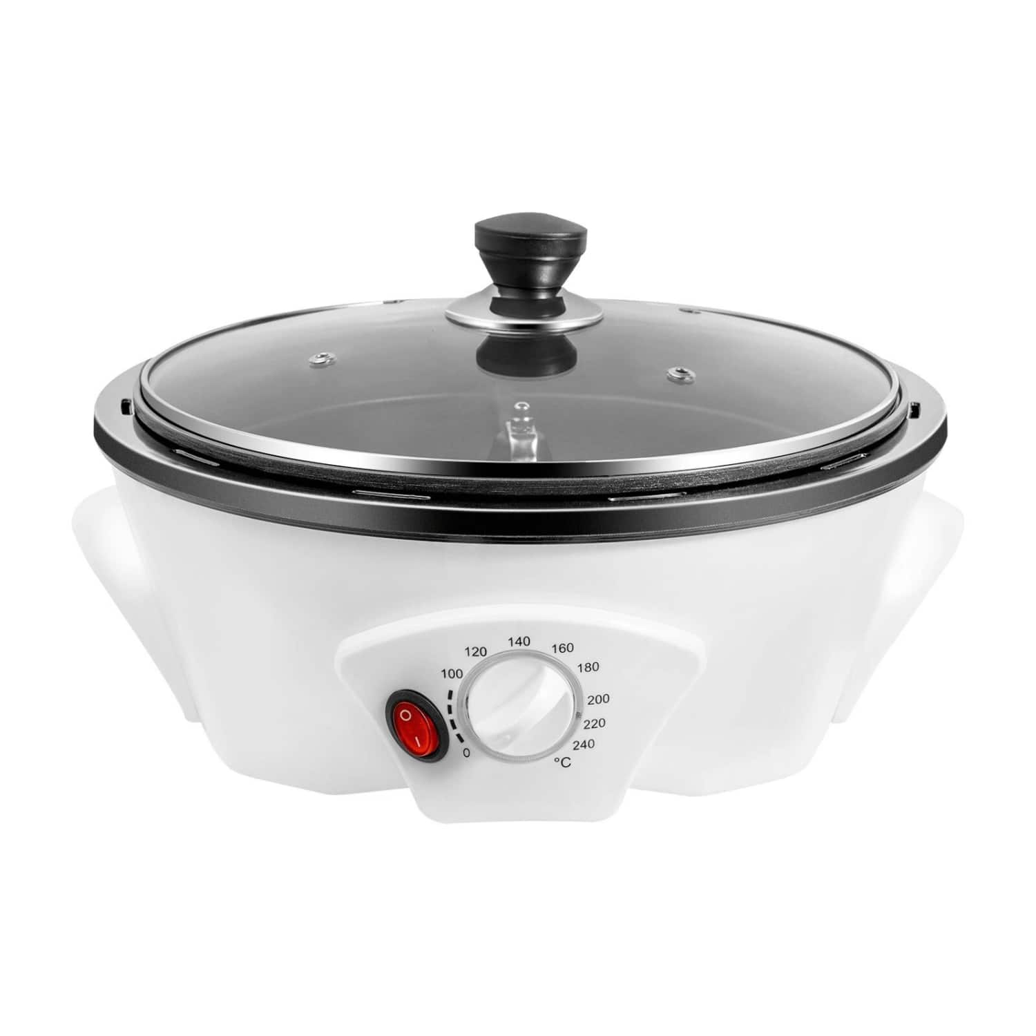 Stock Preferred - 1500g Electric Coffee Roaster Machine – Adjustable Temperature - White