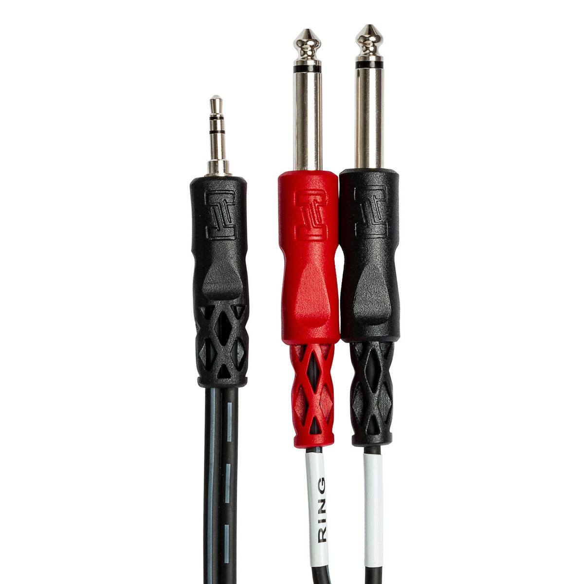 Hosa Technology 10' Stereo 3.5mm Mini Male to Two Mono 1/4