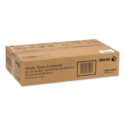Waste Toner Container
bac de résidus • Contenedor de desechos
Recipiente de Residuos
WorkCentre 7120
008R13089
www.xerox.com