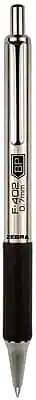 Zebra - F-402 Retractable Ballpoint Pen, Fine Point, 0.7mm - Black Ink