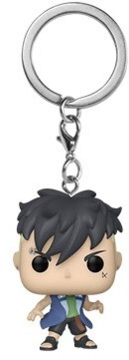 Front. Funko - FUNKO POP! KEYCHAIN: Boruto - Kawaki   - Collectibles - Multicolor.
