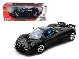 Pagani Zonda C12 1/18 Diecast Model Car by Motormax - Black