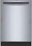 Bosch - 300 Series 24" Front Control Smart Built-In Stainless Steel Tub Dishwasher with 3rd Rack and PrecisionWash, 48 dBA - Stainless Steel