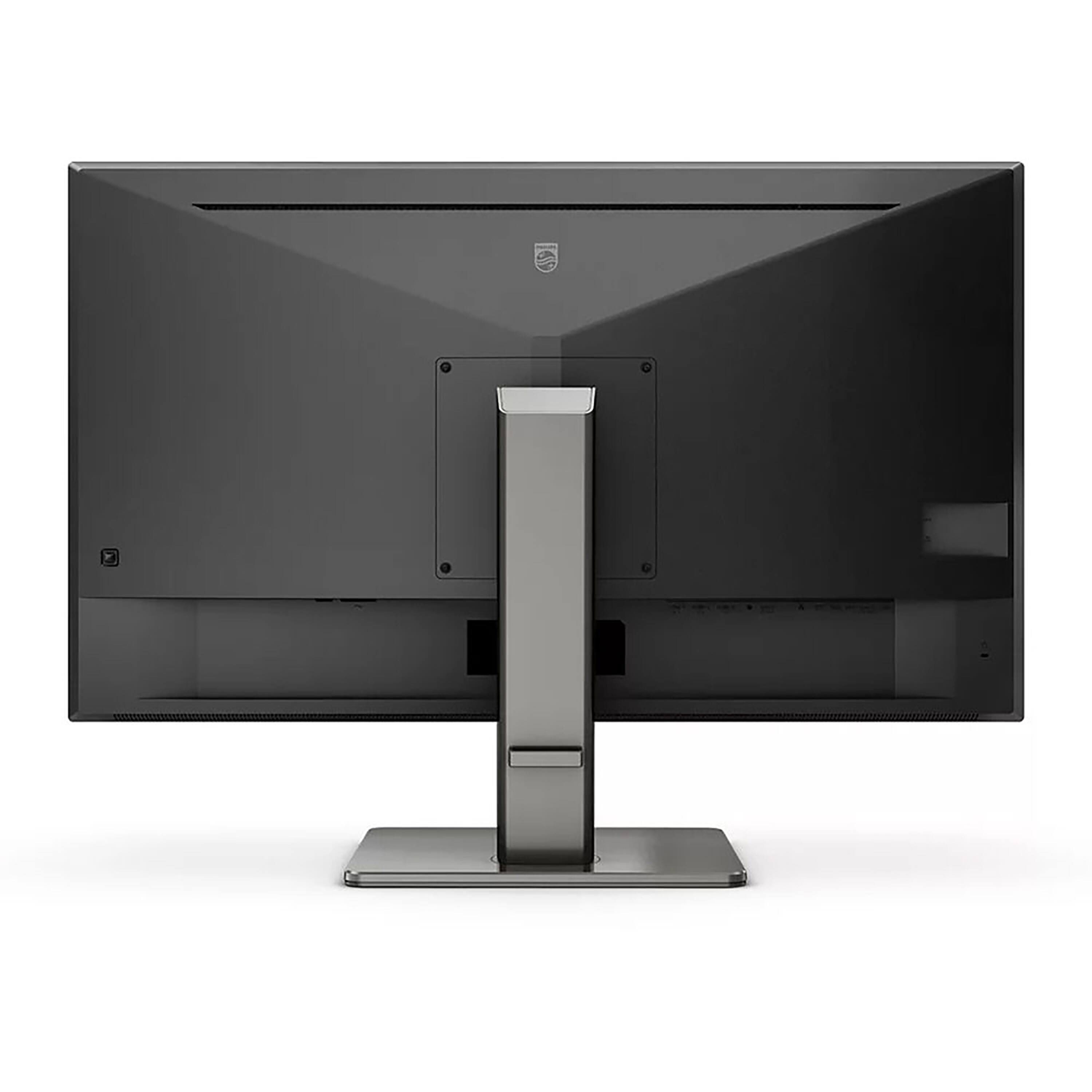 Back. Philips - 439P1 42.5" VA LCD 4K UHD Monitor with MultiView - Black.