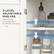 3-LEVEL ADJUSTABLE SHELVES
Allow tailoring the storage space for different sized items
VERSION ORIGINALE
SUPER OAK
1.3"
HERBIVORE
AFTER SUN
SKIN SOOTHING
ALOE MIST