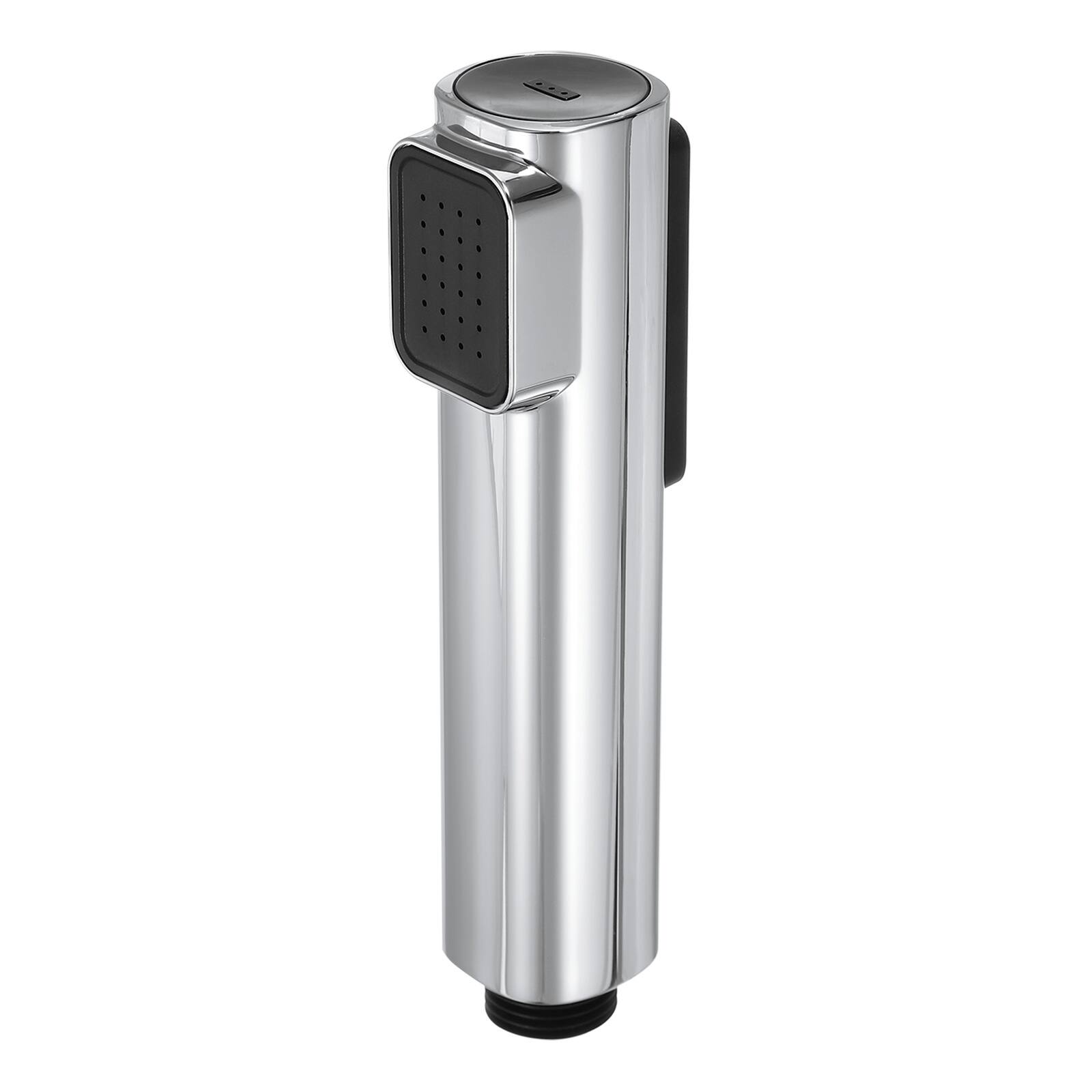 Front. Unique Bargains - Handheld Bidet Sprayer for Toilet Cleaning, Sprayer Kit Dual Spray Mode w/ Scraping Function & G1/2 Threaded (Style 1) - Silver.