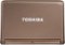 Toshiba - 10.1" Mini Netbook - 1GB Memory - 250GB Hard Drive - Java Brown-Front_Standard 