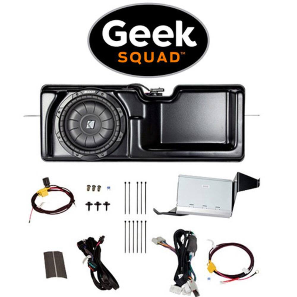 Geek Squad Surround Sound Installation