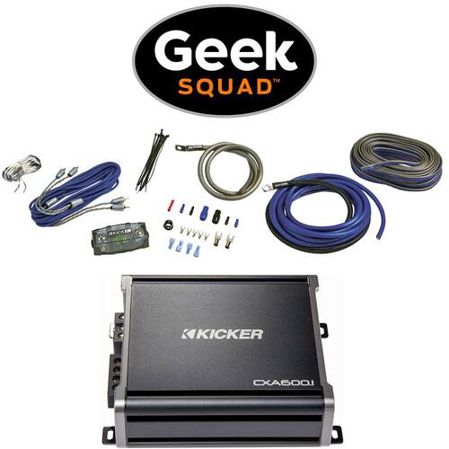 CX Series Amplifier, 2-Channel Installation Kit and Geek Squad® Installation-Front_Standard