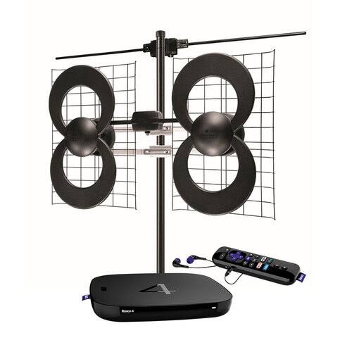 Roku Roku 4 Streaming Media Player and Antennas Direct ClearStream 4V