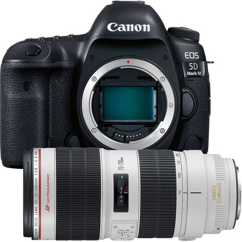 Best Buy: Canon EOS 5D Mark IV DSLR Camera (Body Only) and EF 70 