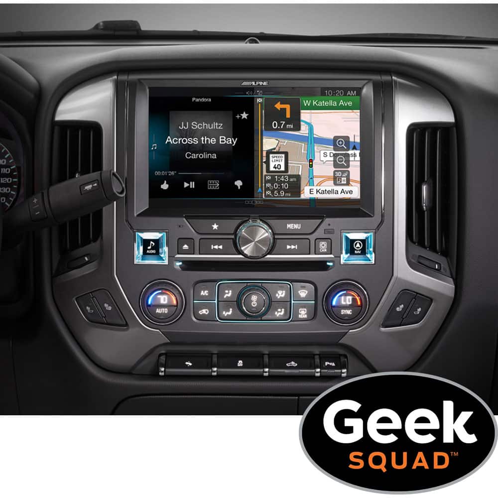Alpine Alpine In Dash Cddvd With Built In Gps And Geek Squad Advanced In Dash Installation Package Best Buy Alpine Alpine In Dash Cddvd With Built In Gps And Geek Squad Advanced In Dash Installation Package Best Buy