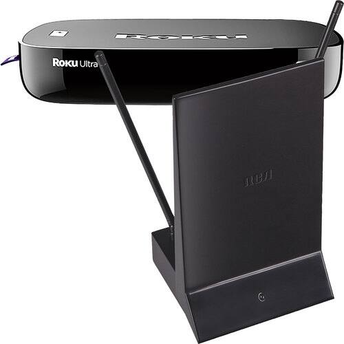 Best Buy Roku Ultra Streaming Media Player & RCA Amplified Indoor HDTV
