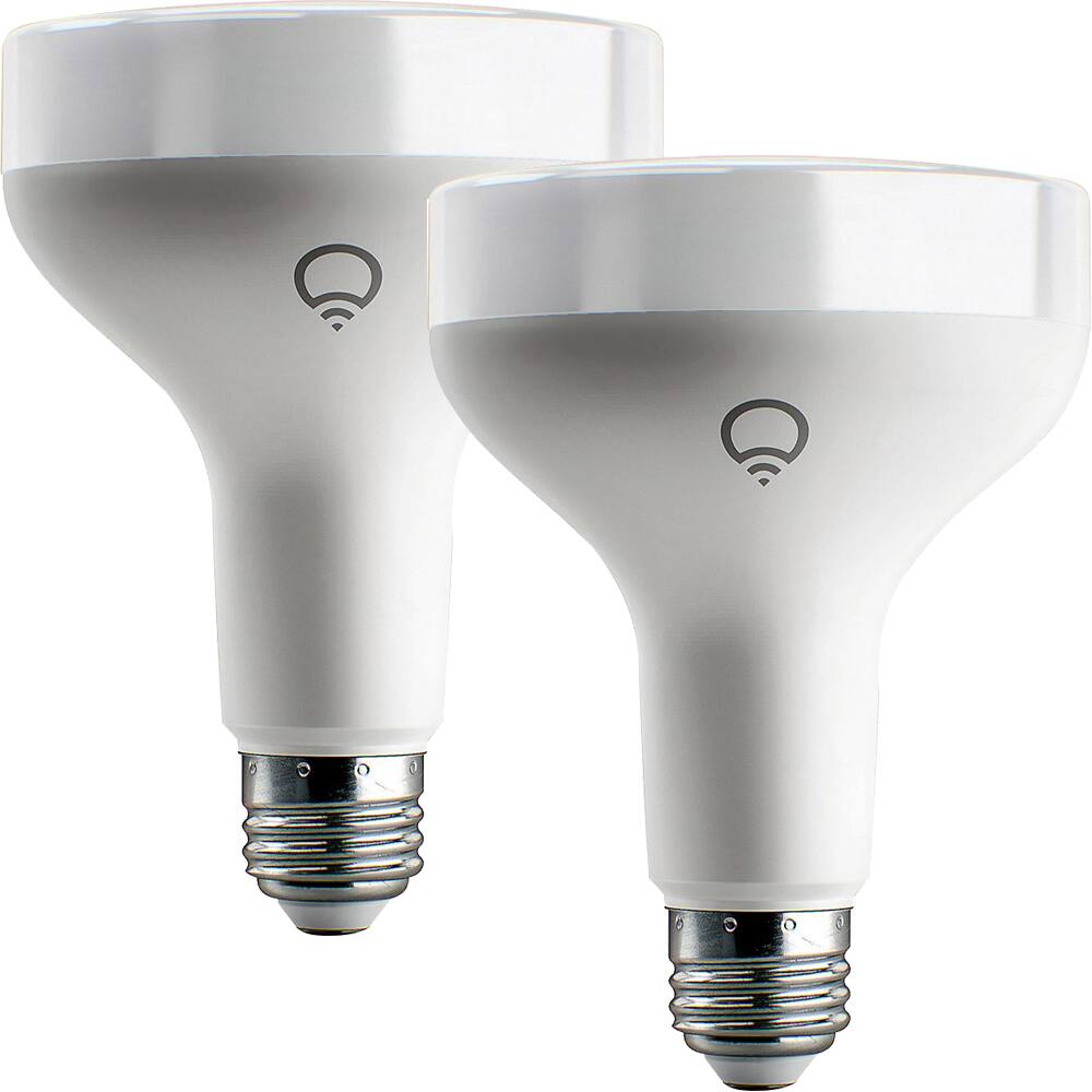 Best Buy LIFX 2Pack of 1100Lumen, 11W Dimmable BR30 LED Light Bulbs