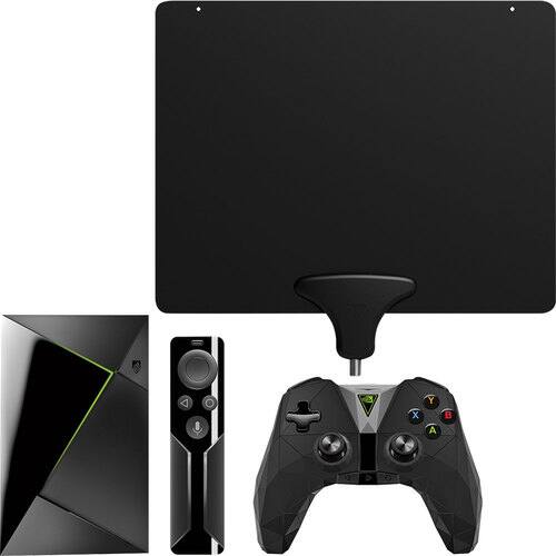 SHIELD TV 16GB Streaming Media Player & Mohu Leaf 30 Indoor HDTV Antenna Package-Front_Standard