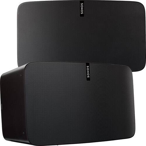 Best Buy Two PLAY5 Wireless Speakers (Black)