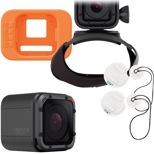 Best Buy Surf Bundle HERO5 Session 4K Action Camera with Surfboard Mounts, Floaty Flotation