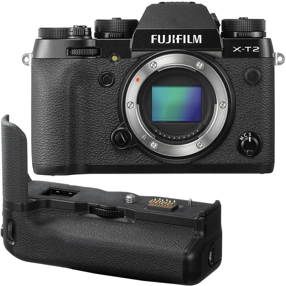 Best Buy XT2 Mirrorless Camera (Body Only) with Battery Grip