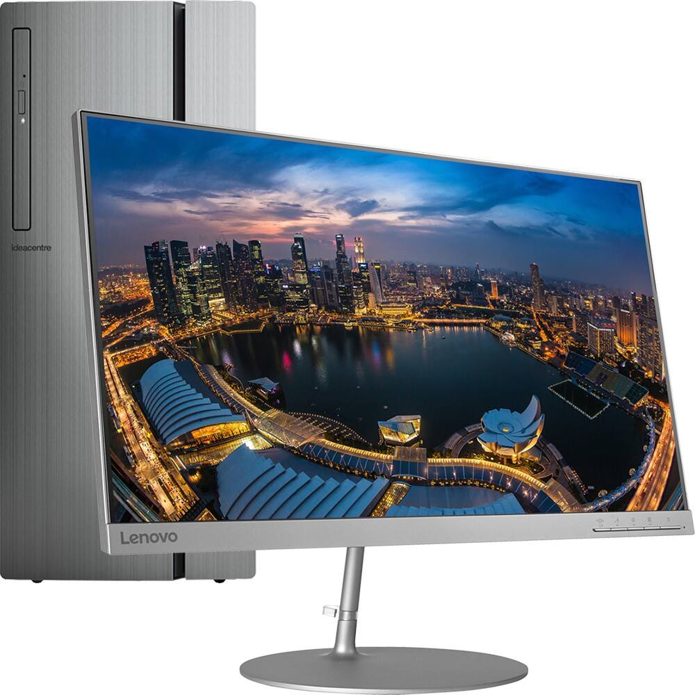 Best Buy IdeaCentre 72018IKL 90H0000KUS Desktop & 23.8" IPS LED QHD