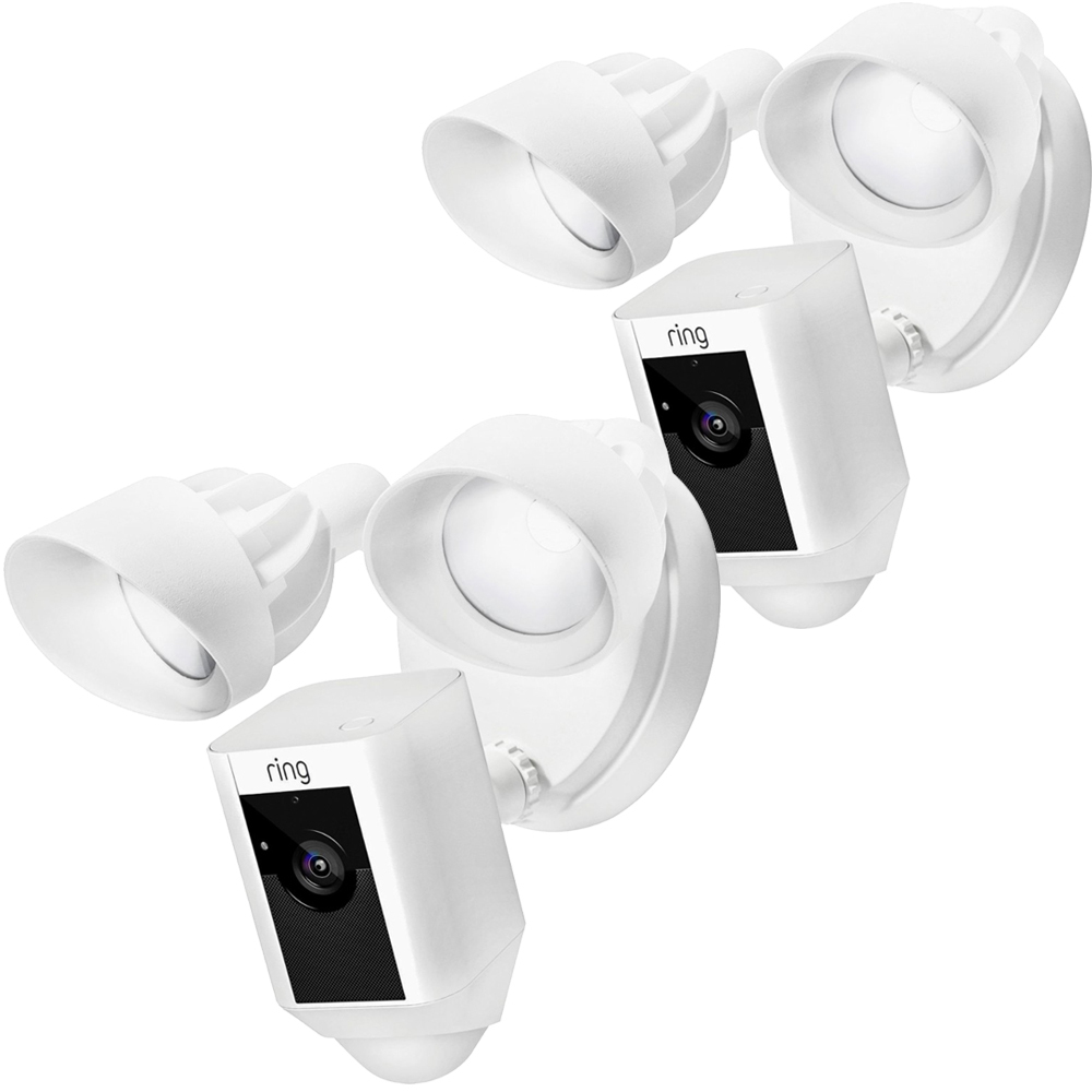 Ring Floodlight Cam 2Pack (White) Best Buy