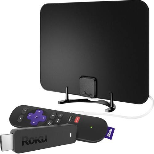 Streaming Stick (2016 Model) & Rocketfish™ Ultrathin HDTV Antenna Package-Front_Standard 