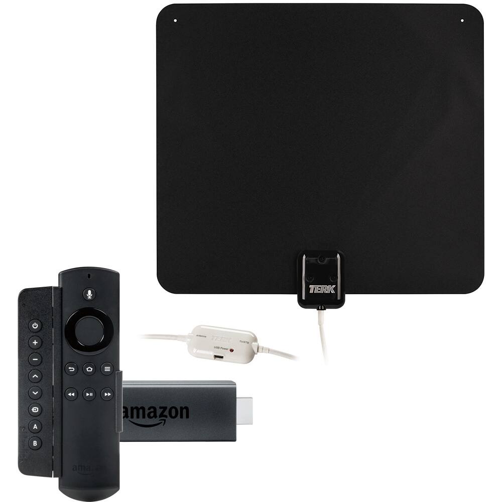 Best Buy Fire TV Stick with Alexa Voice Remote and TERK Ultrathin