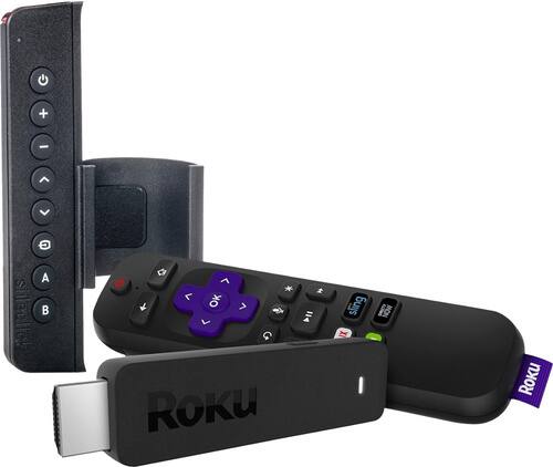 Streaming Stick & Sideclick Universal Remote Attachment for Roku Streaming Players-Front_Standard