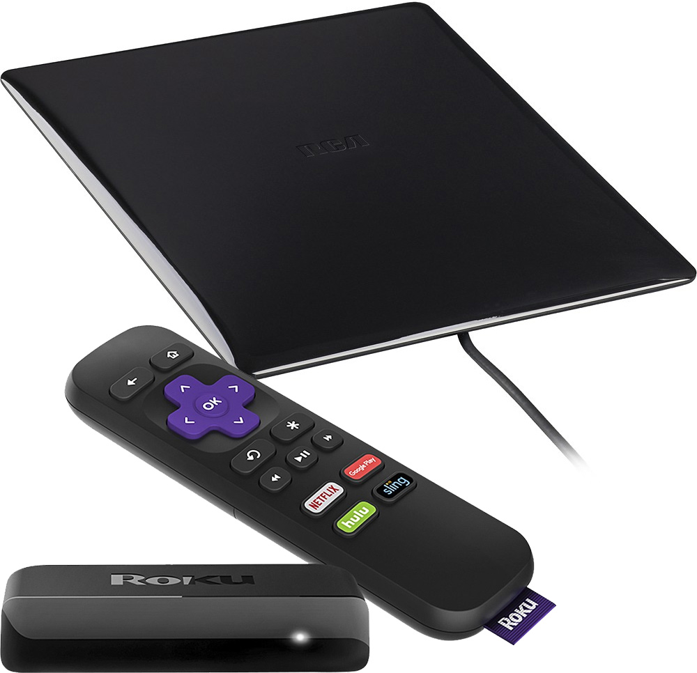 Best Buy: Roku Express Streaming Media Player with RCA Multidirectional