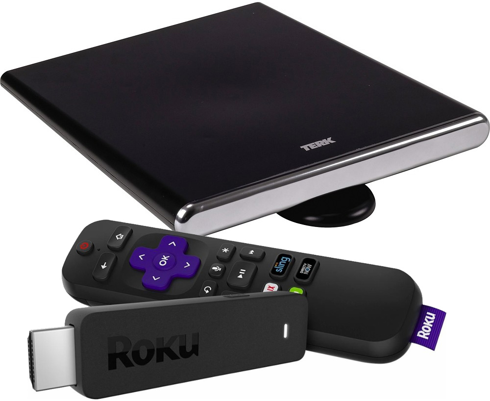 Best Buy: Roku Streaming Stick with TERK 4K and HDTV Indoor Plate Antenna