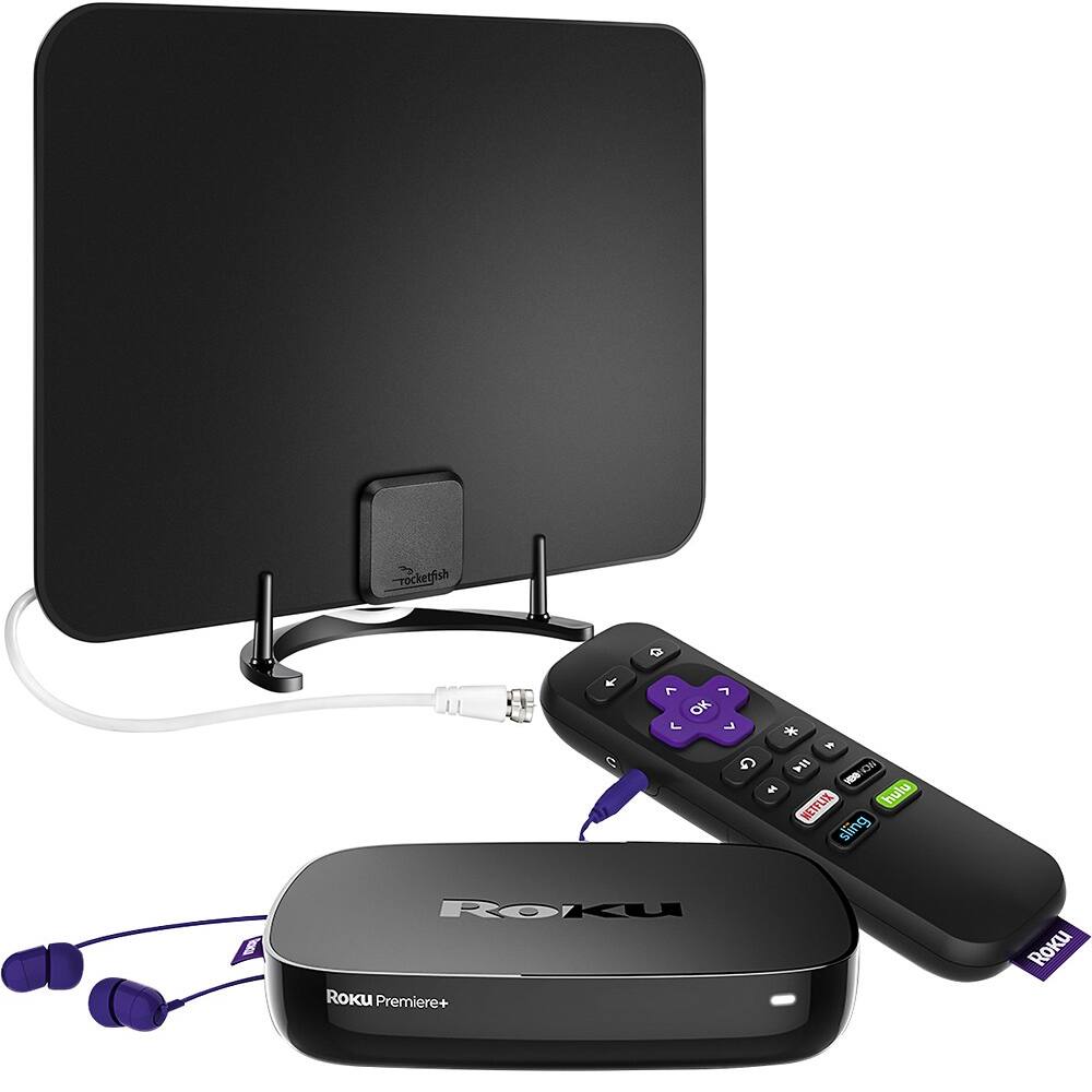 Best Buy Roku Premiere+ Streaming Media Player & Rocketfish™ Ultra