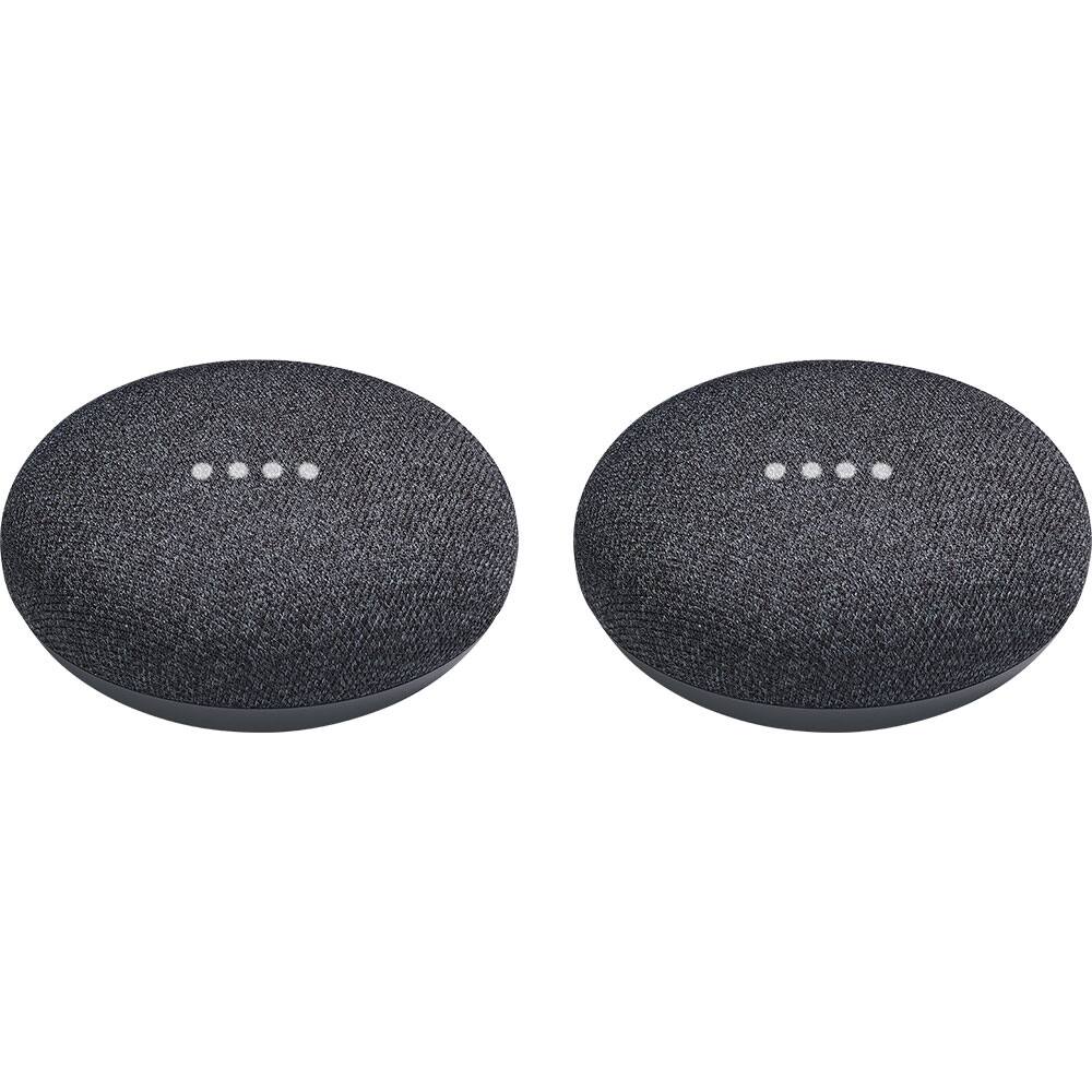 Google Home Mini in Charcoal 2-Pack