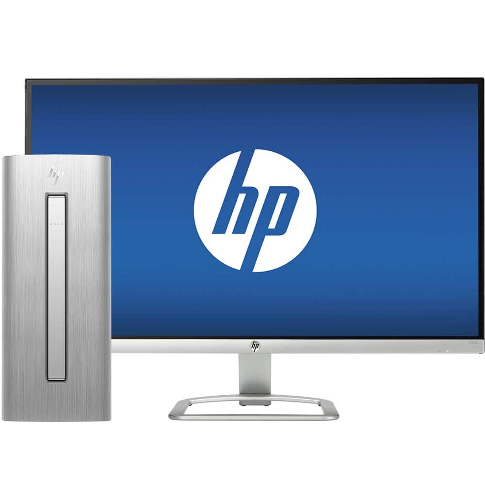 Best Buy: HP Desktop & 27