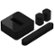Front Zoom. 5.1 Surround Set - Home Theater System with Beam, Sub and 2 Sonos One Speakers - Black.