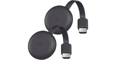 2-Pack Google Chromecast 3rd Gen Media Player only $50.00