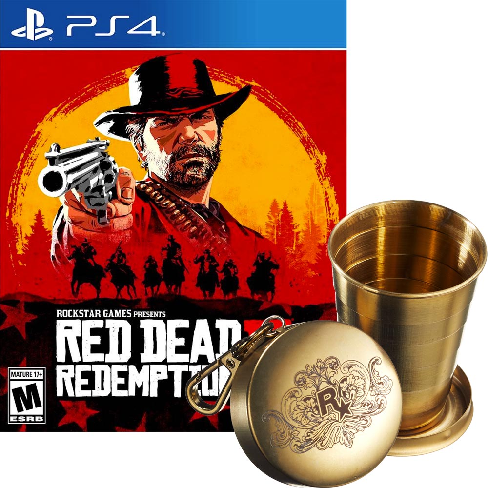 Best Buy: Red Dead Redemption 2 on Disc for PS4 & Collapsible Cup