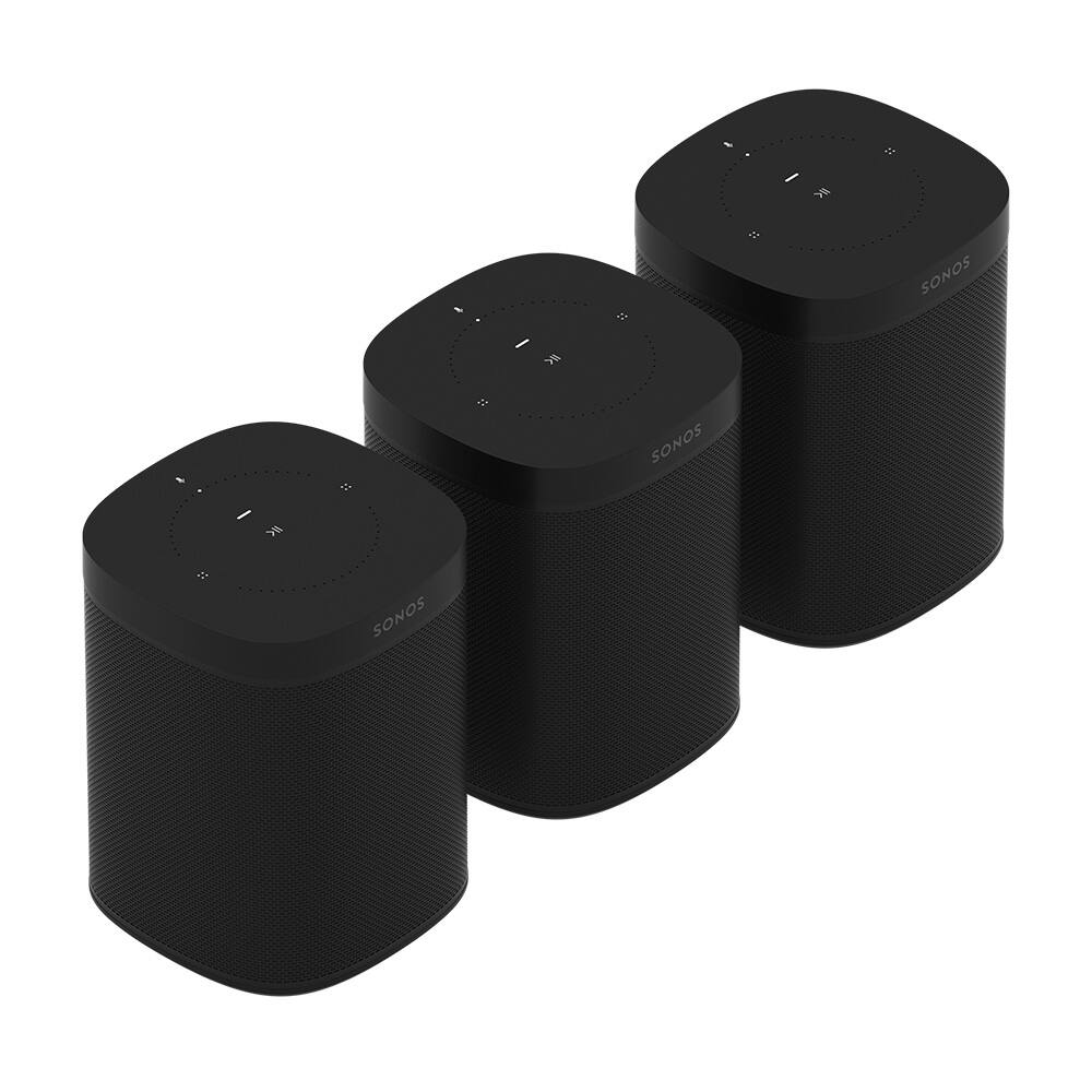 Best Buy ThreeRoom Set with Three Sonos One Smart Speakers Featuring