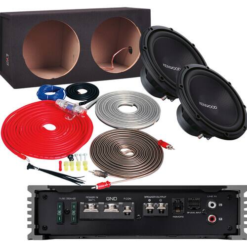 Rent to own Kenwood 500W Class D Digital Mono Amplifier with Variable