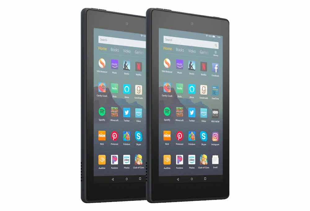 Best Buy: Amazon Fire 7" 16GB Black Tablets 2-Pack