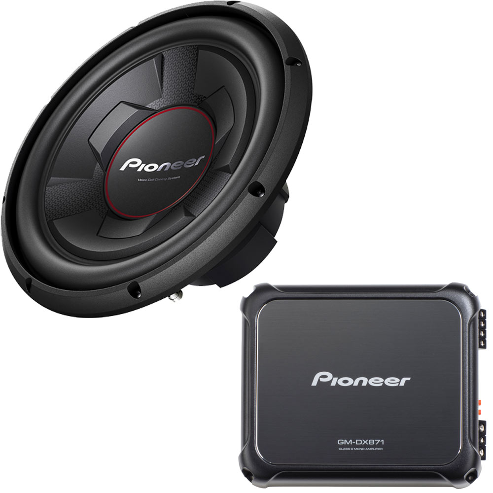 Best Buy: 1600W Class Mono Amplifier and 12" Subwoofer